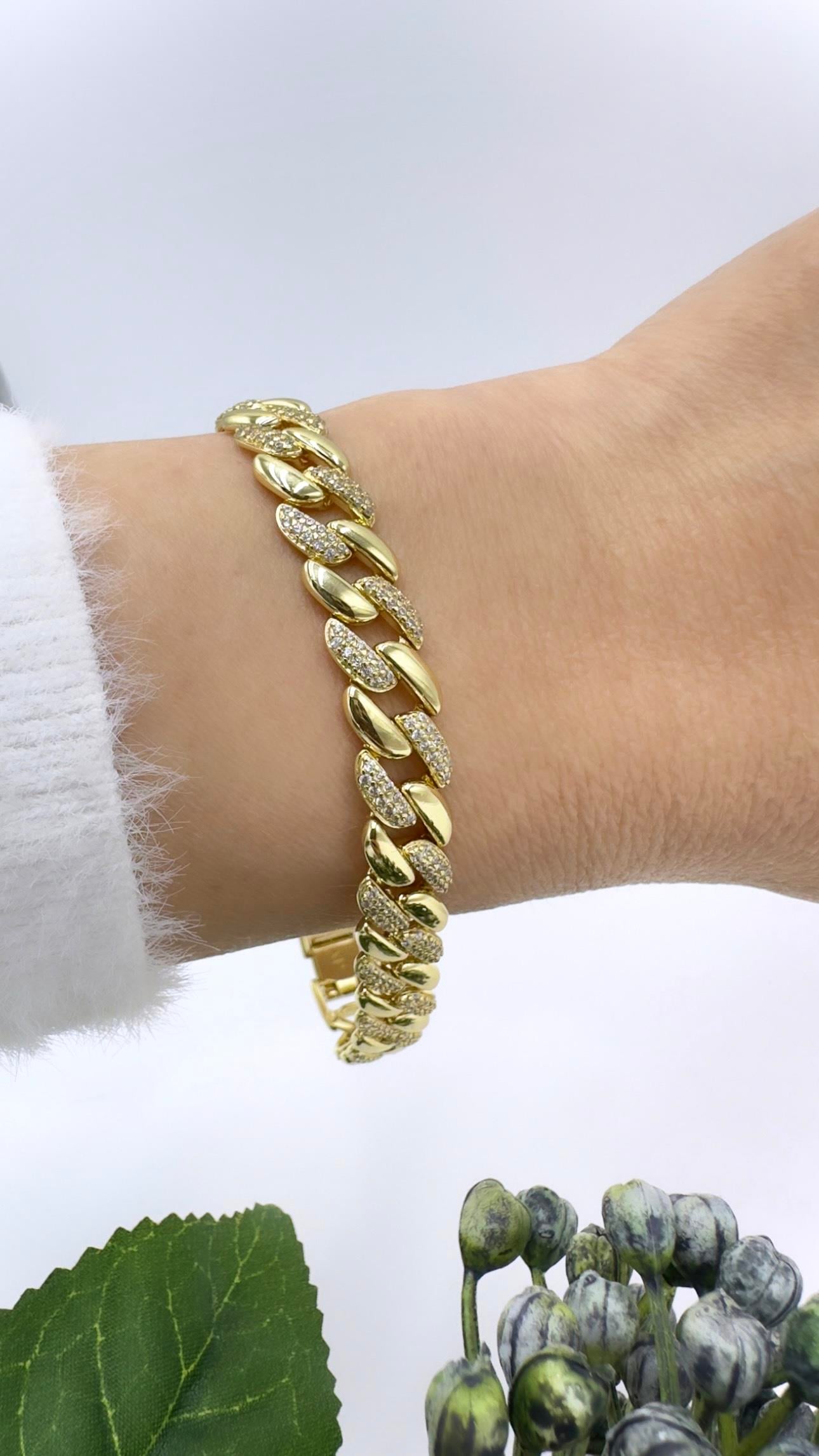 Vp 14 K Taşlı Gurmet Model Bileklik