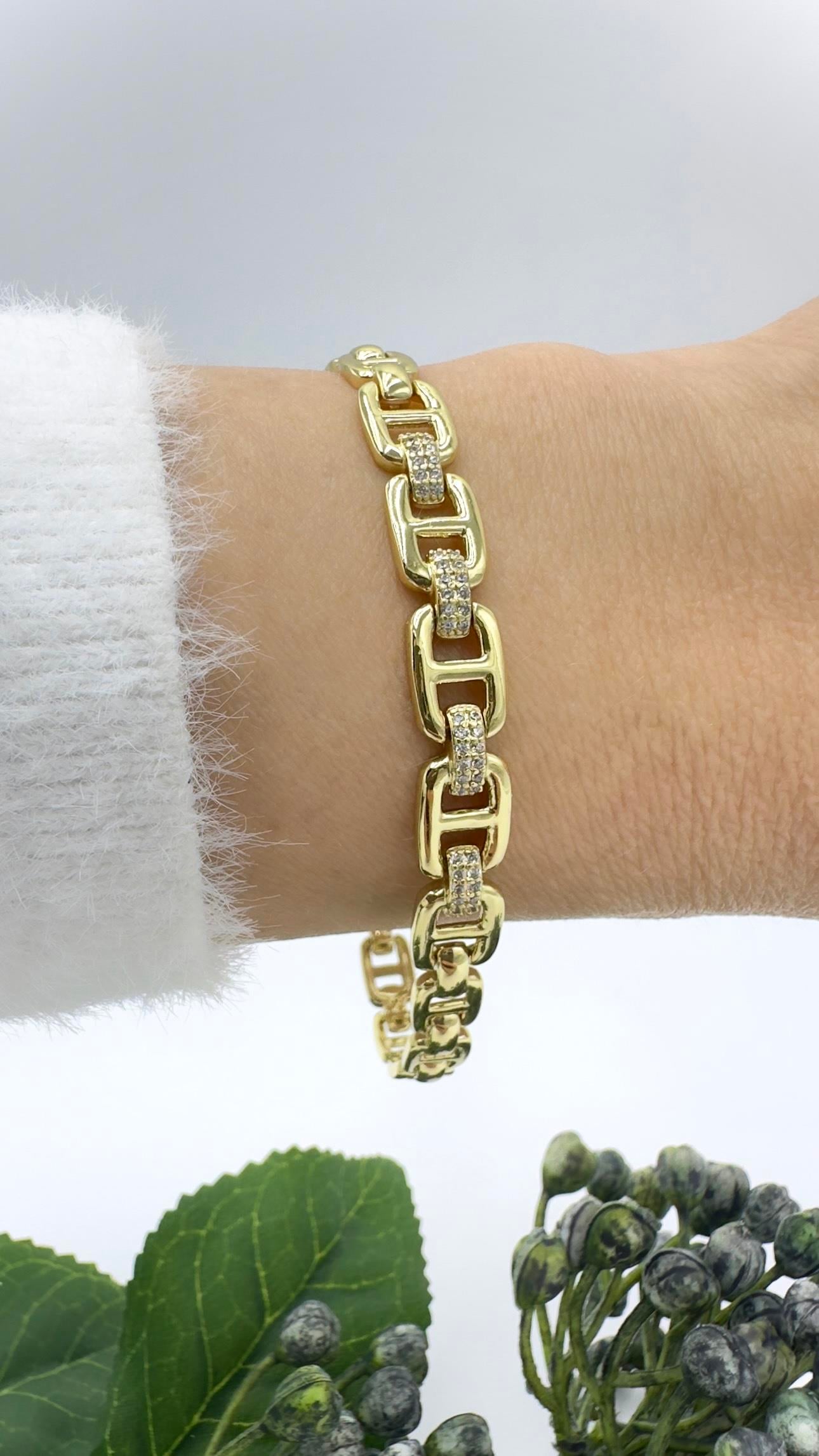 Vp 14 K Taşlı Weyn Model Bileklik