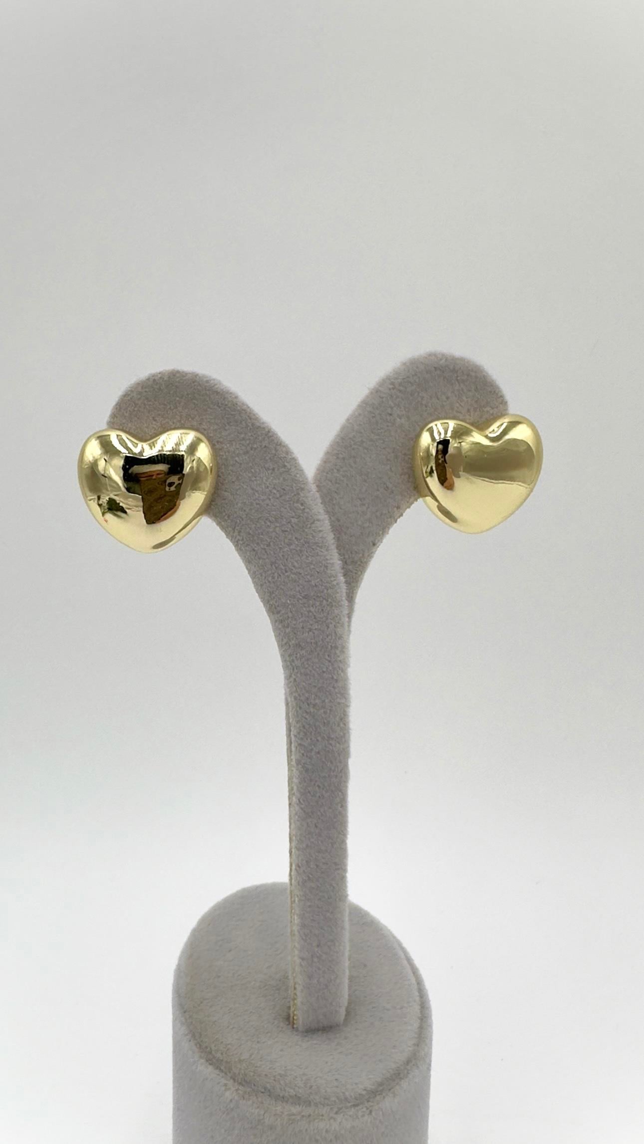 Vp 14 K Taşsız Kalp Model Küpe