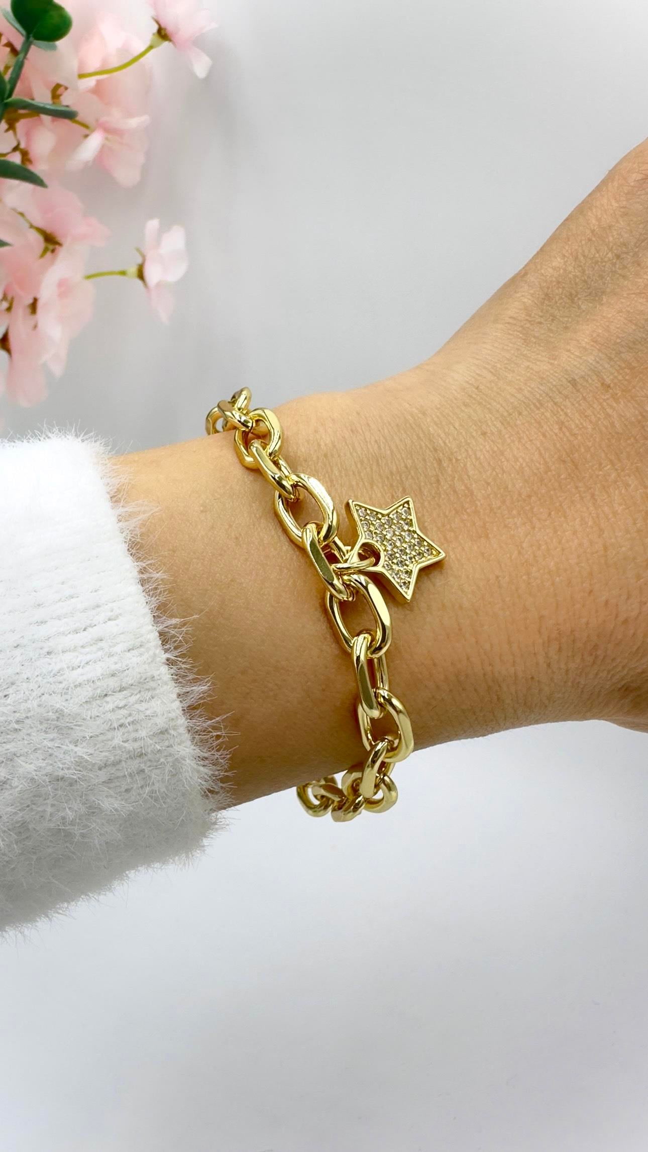 Vp 14 K Yıldız Model Bileklik