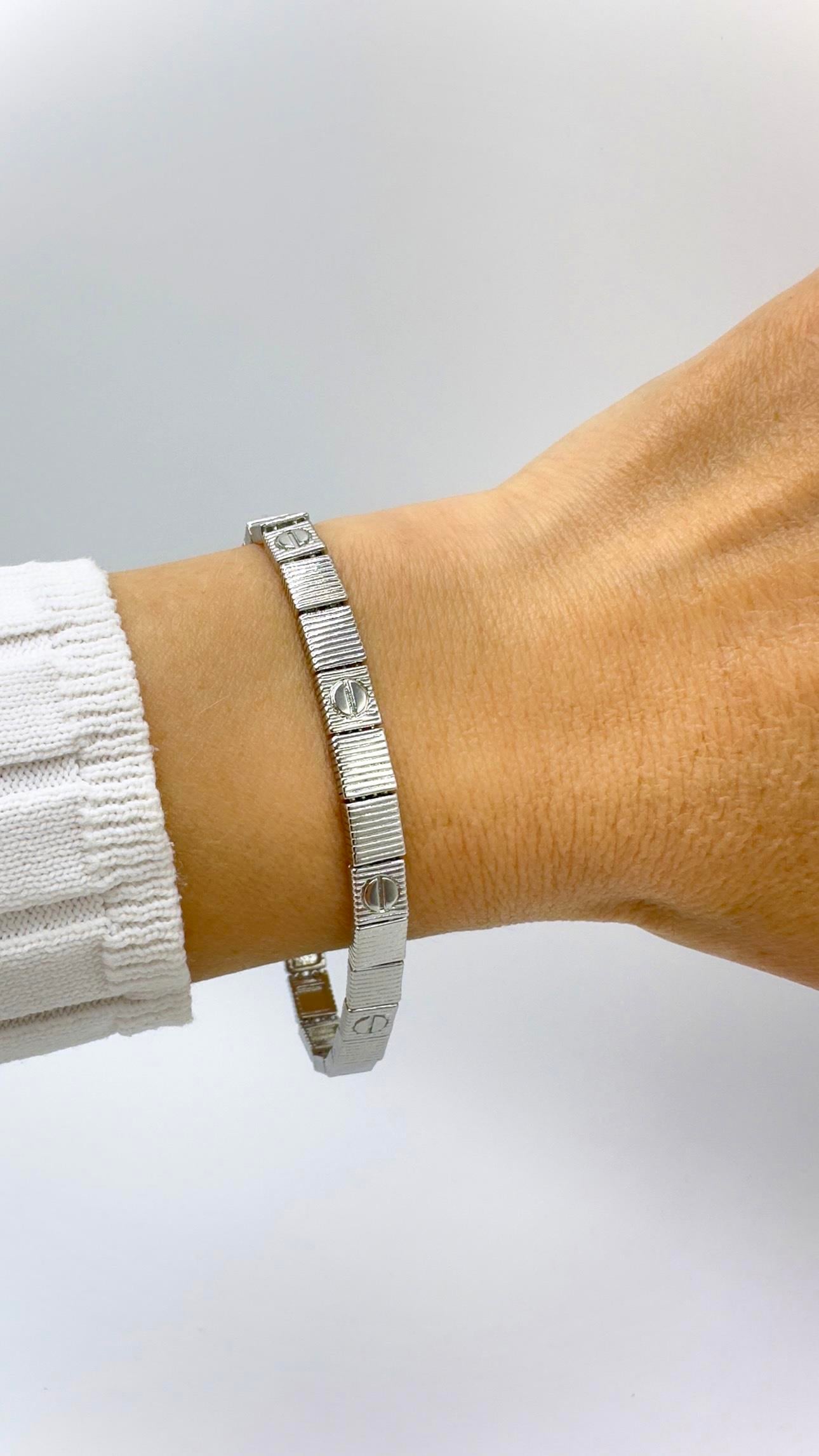 Vp Sılver Kare Model Bileklik