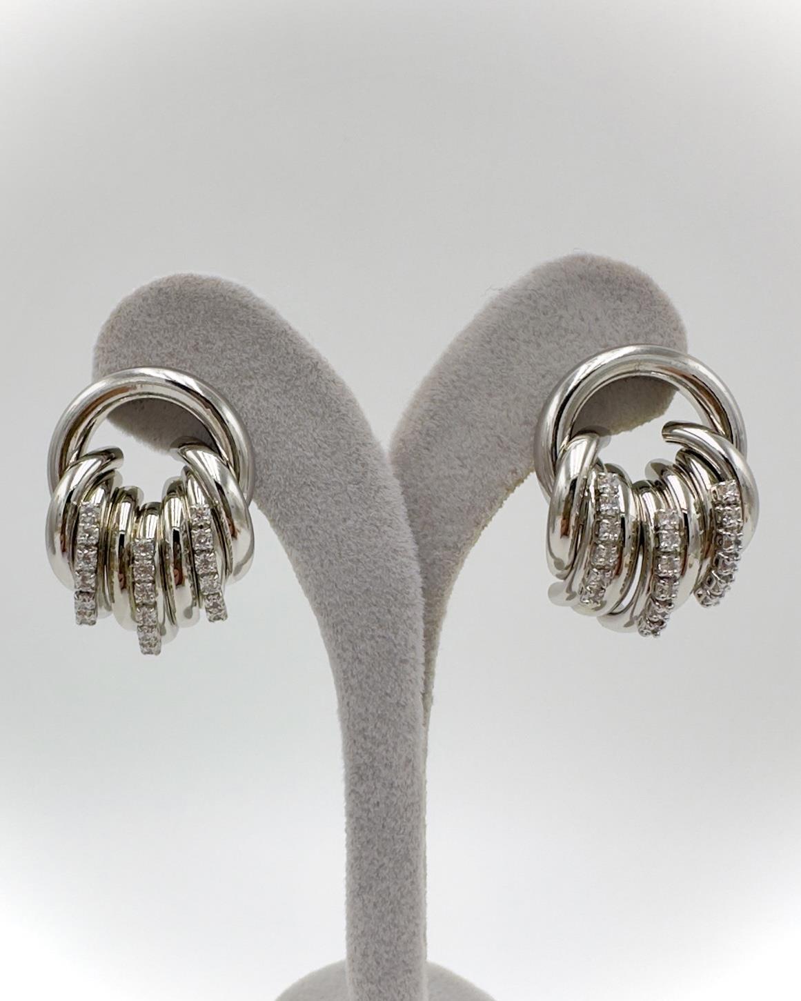 Vp Sılver Sarmal Model Küpe