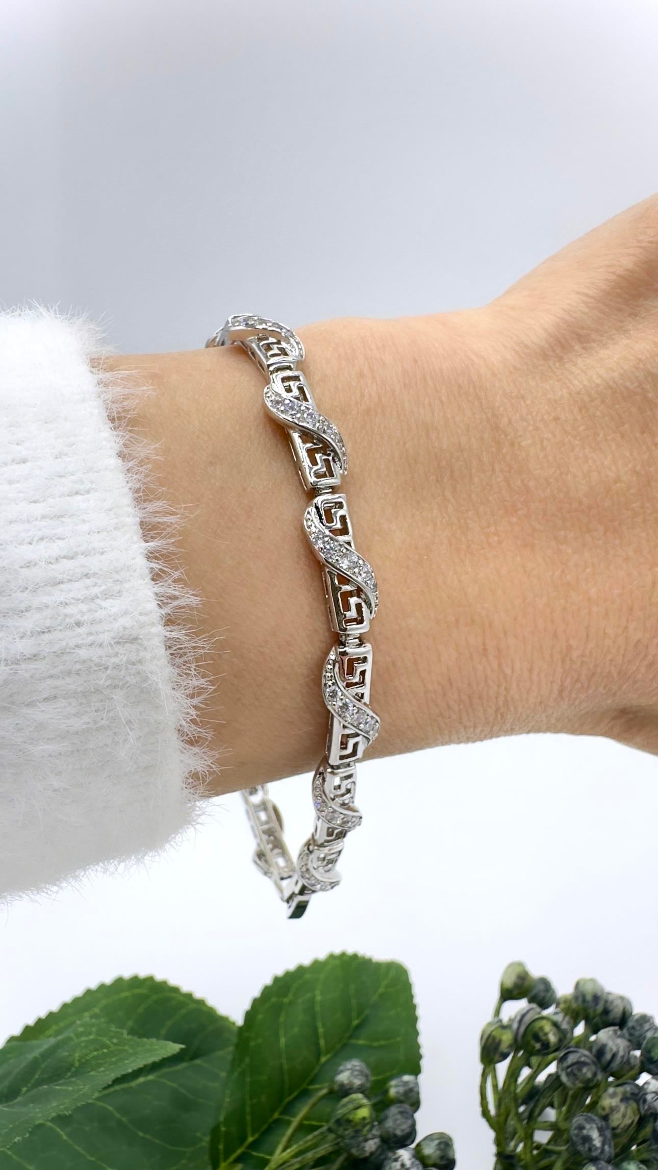 Vp Sılver Vrsc Sarmaşık Model Bileklik