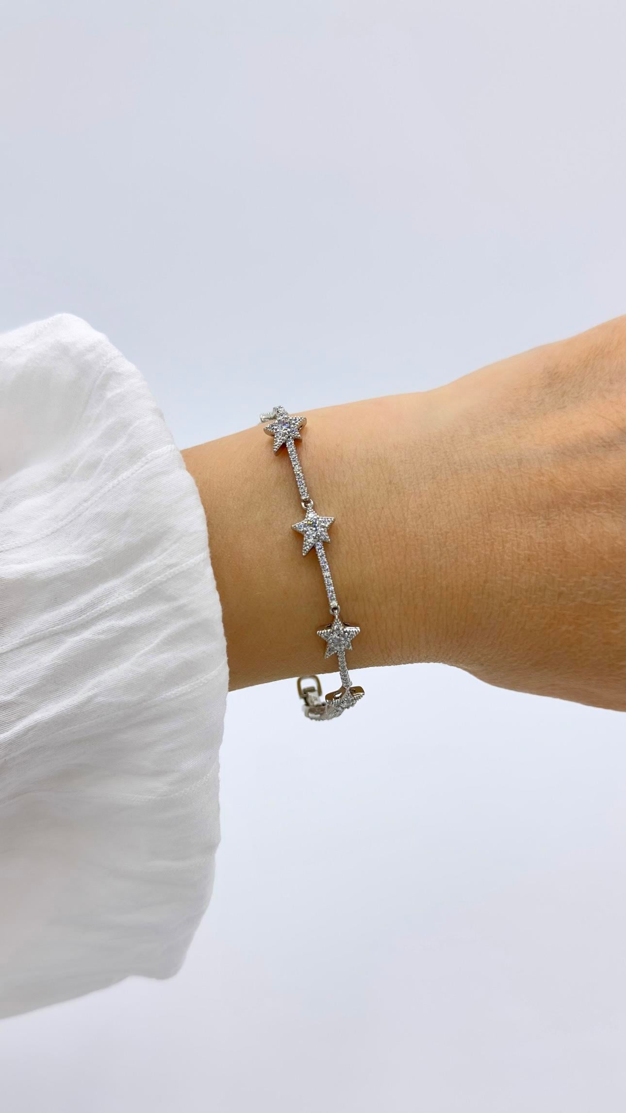 Vp Sılver Yıldız Bileklik