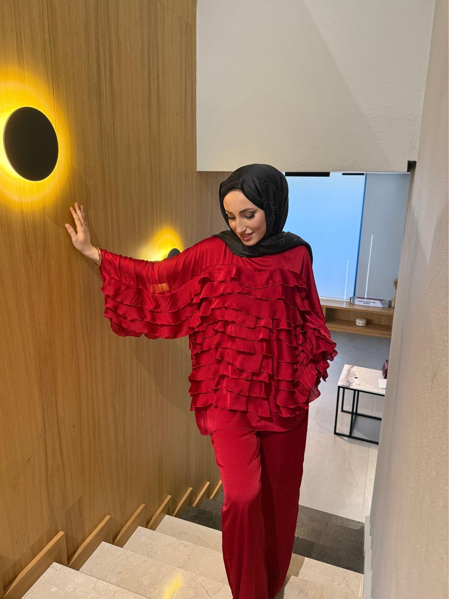 Love özel tasarım takım -kırmızı - vakronline