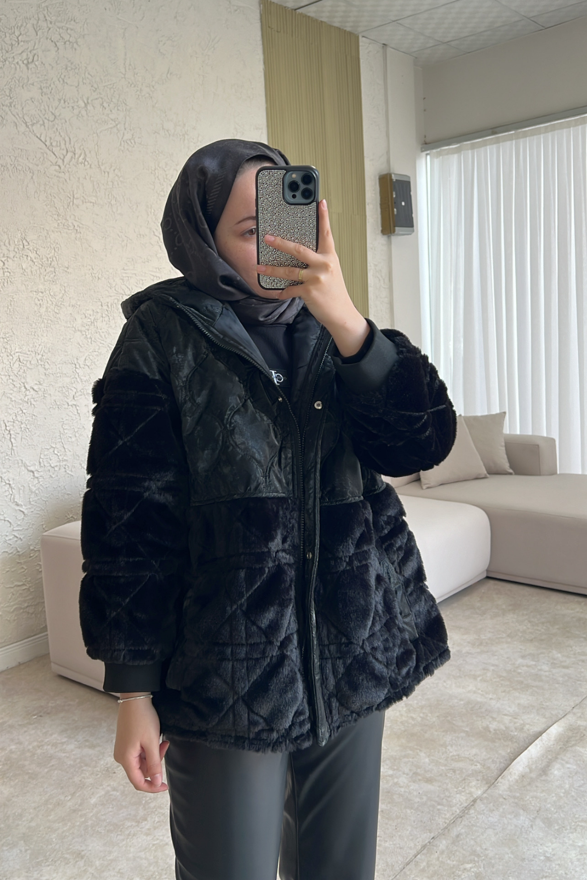 Twist angora mont siyah - vakronline