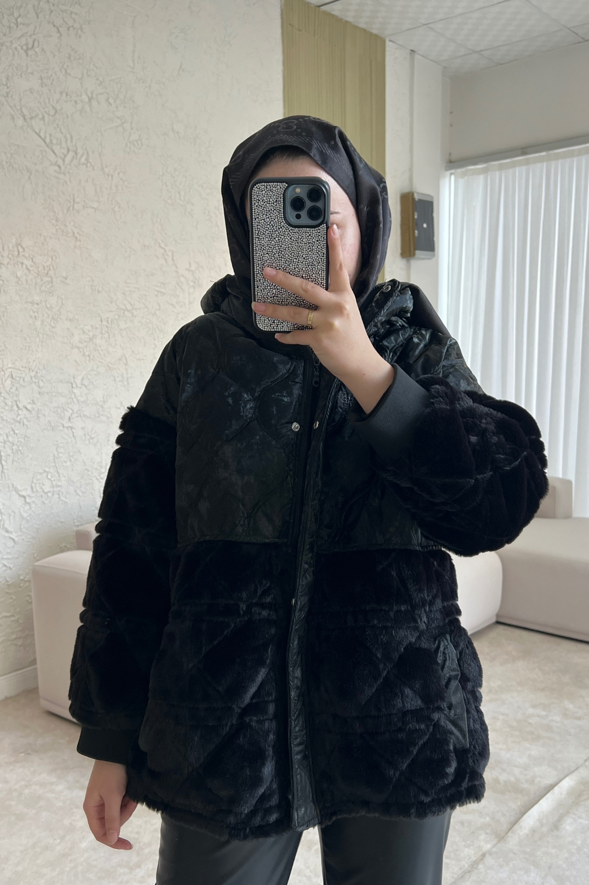 Twist angora mont siyah - vakronline