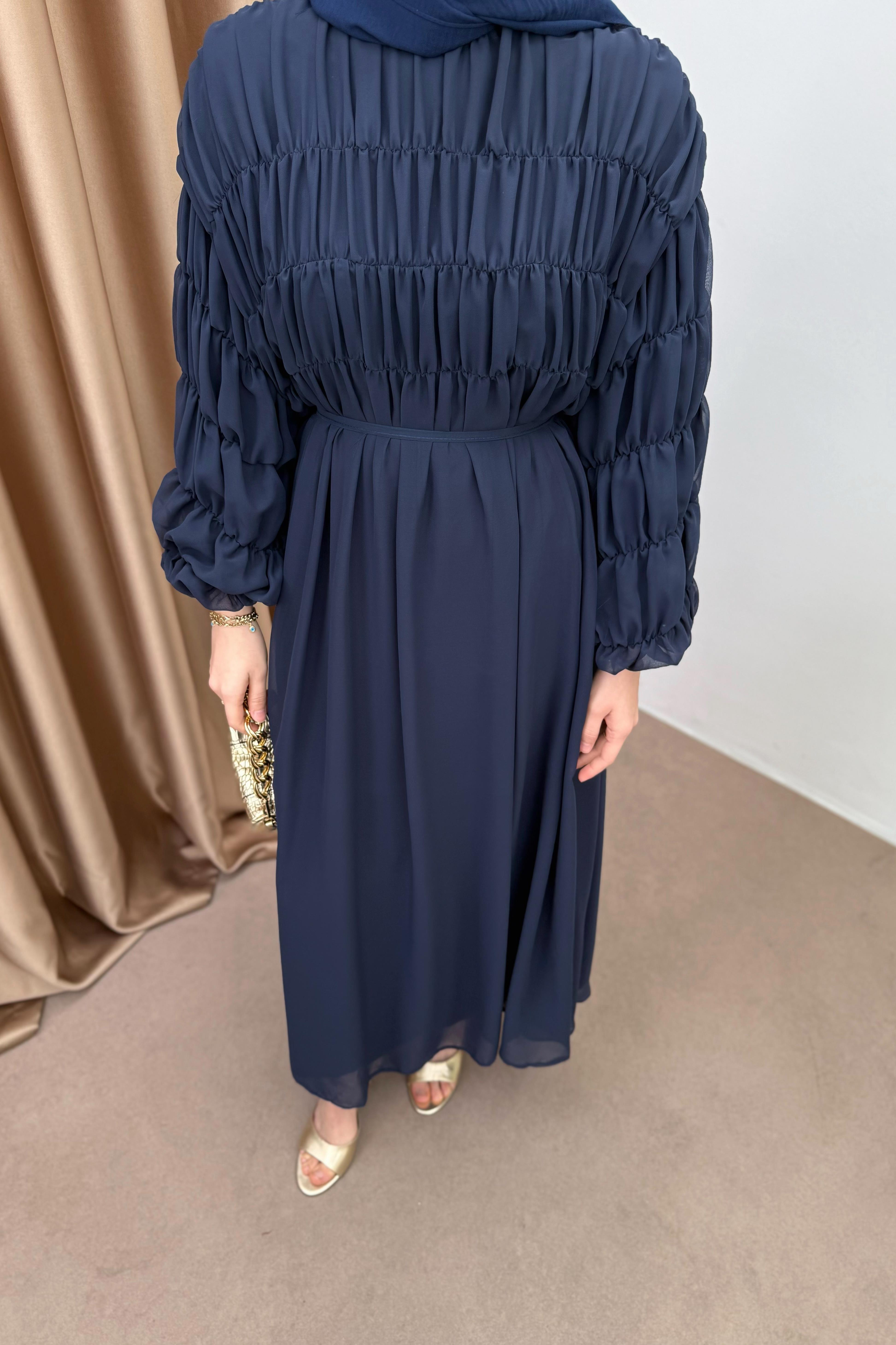 Laidee elbise -lacivert - Vakronline