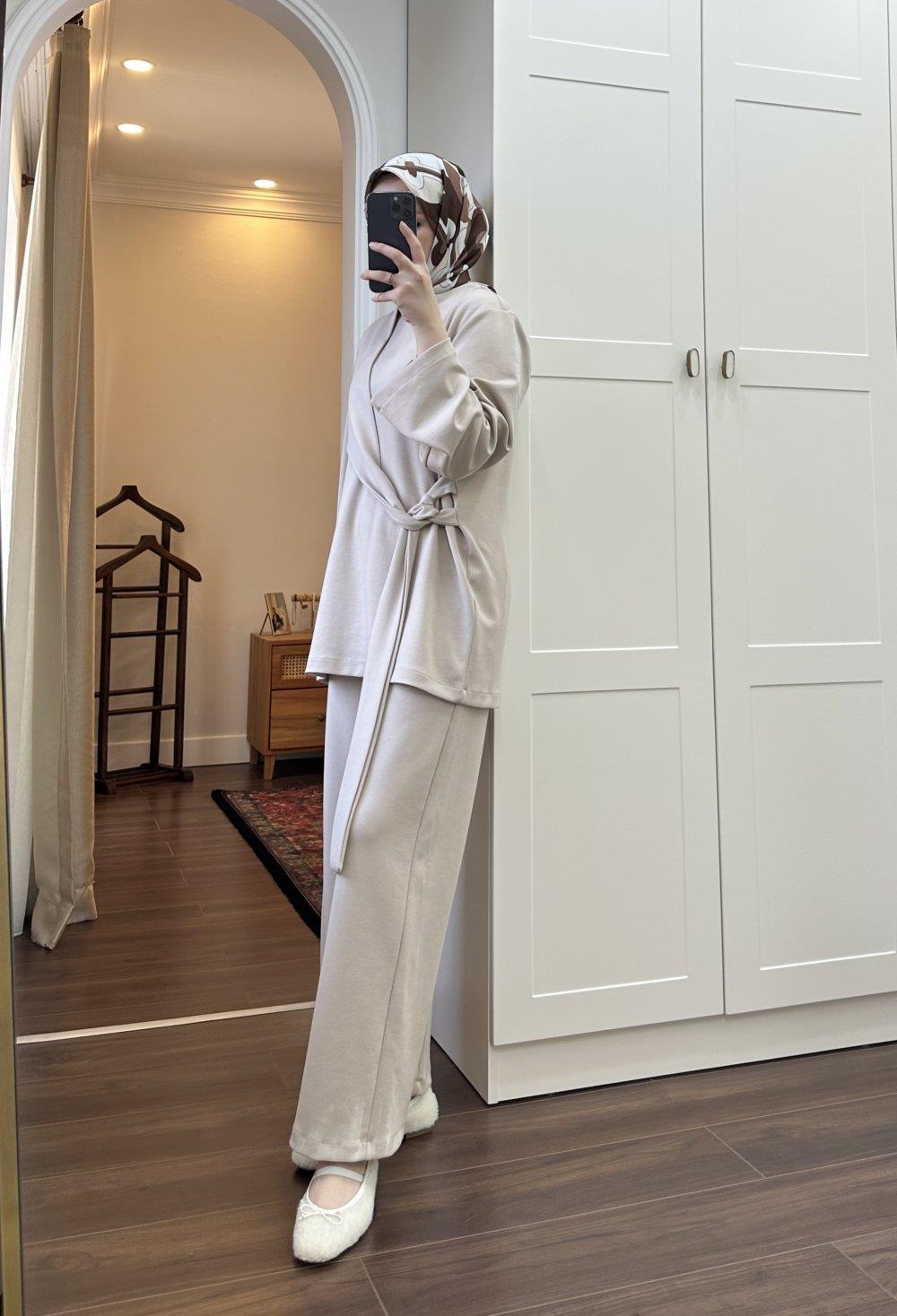 Moly oysh i̇kili takım- bej - vakronline