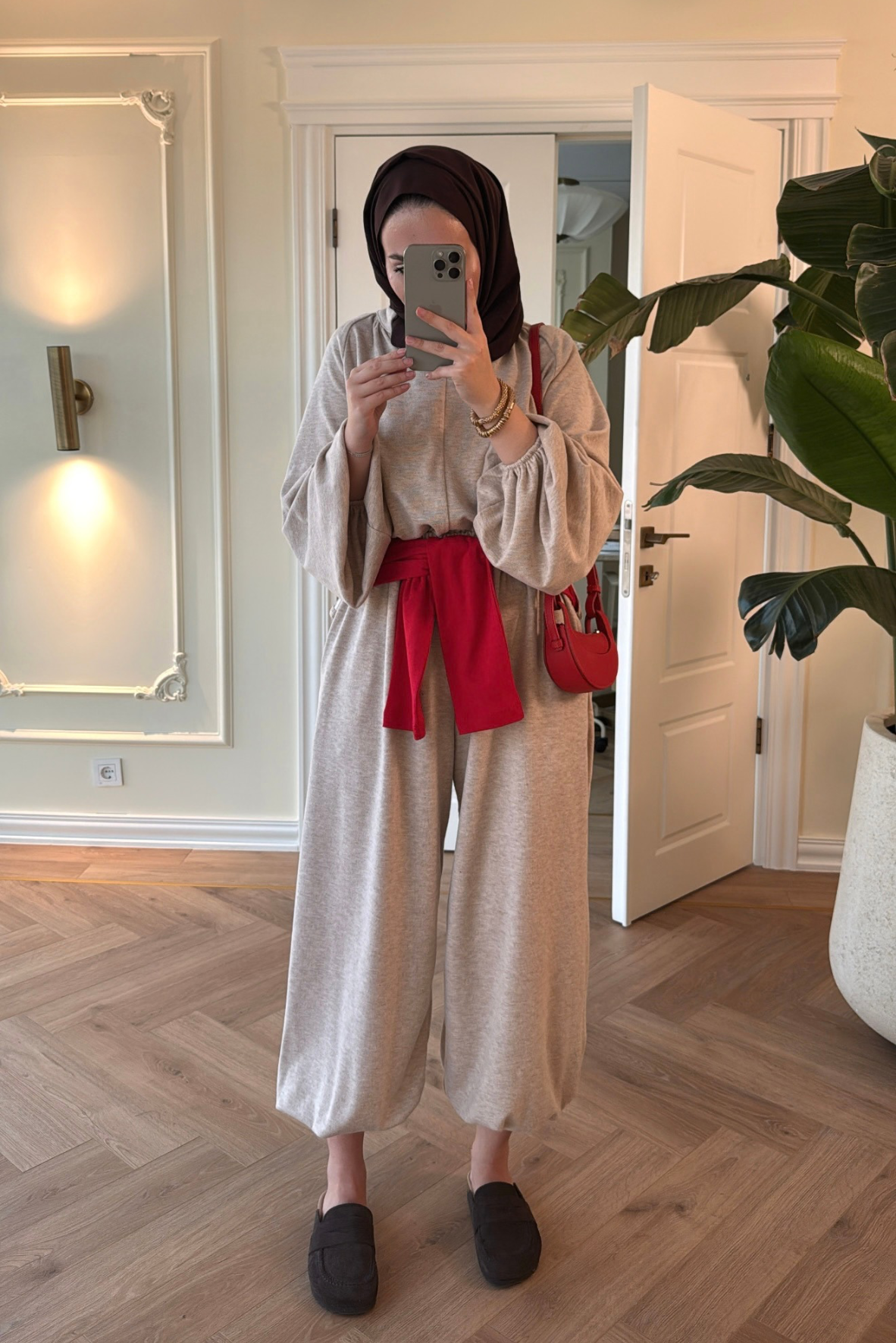 Asos Şalvarlı Pantolonlu Takım - Bej