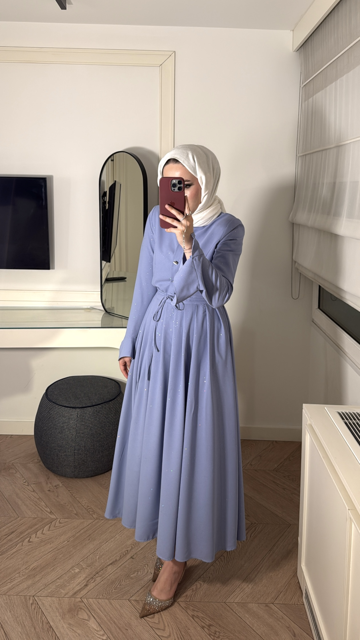Aysa Simli Etekli Takım - Lila
