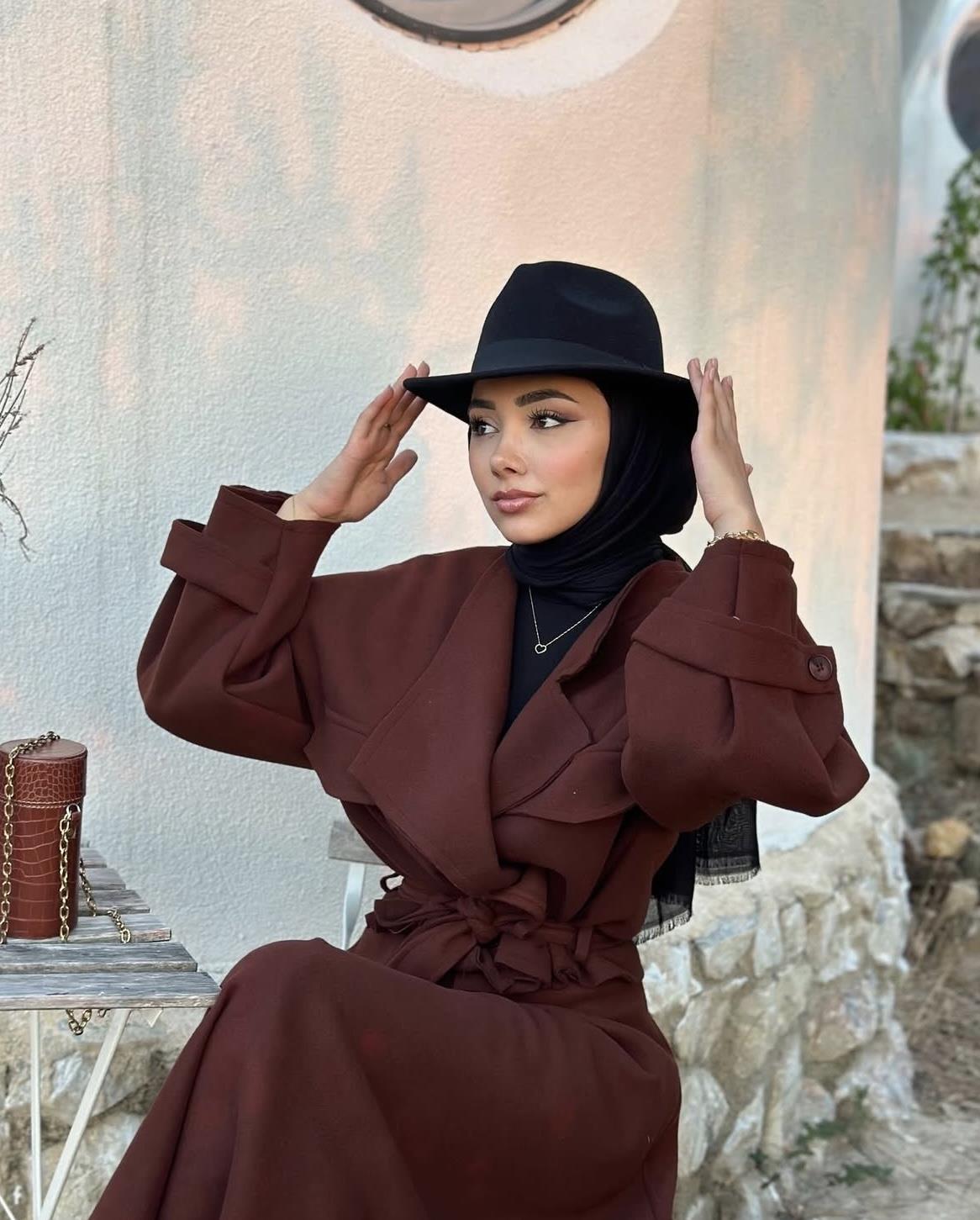 Case kaşe ceket-kahverengi - vakronline