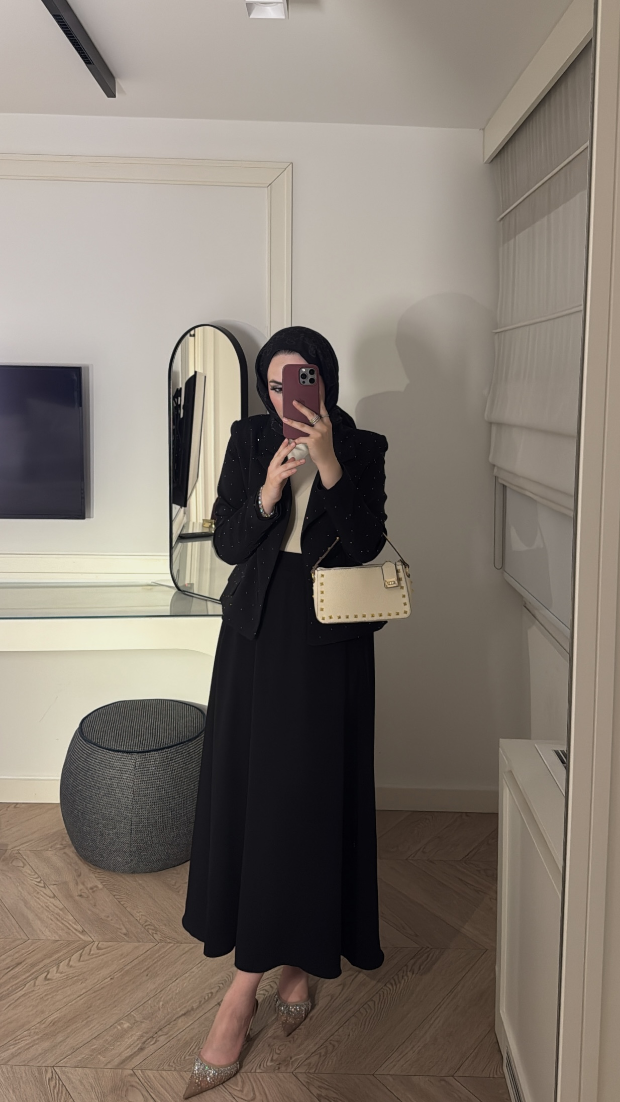 Berceste Etekli Takım - Siyah