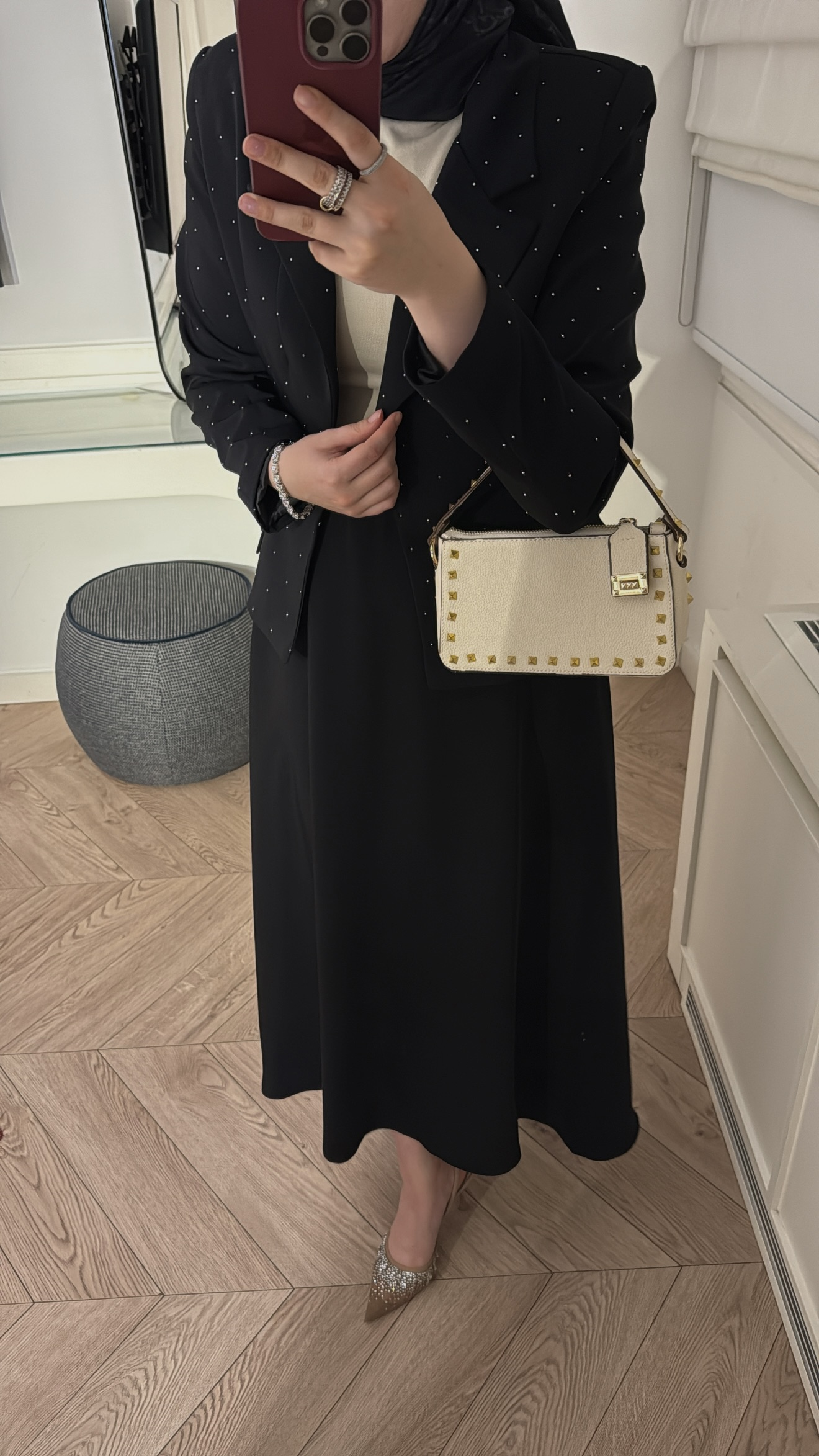 Berceste Etekli Takım - Siyah