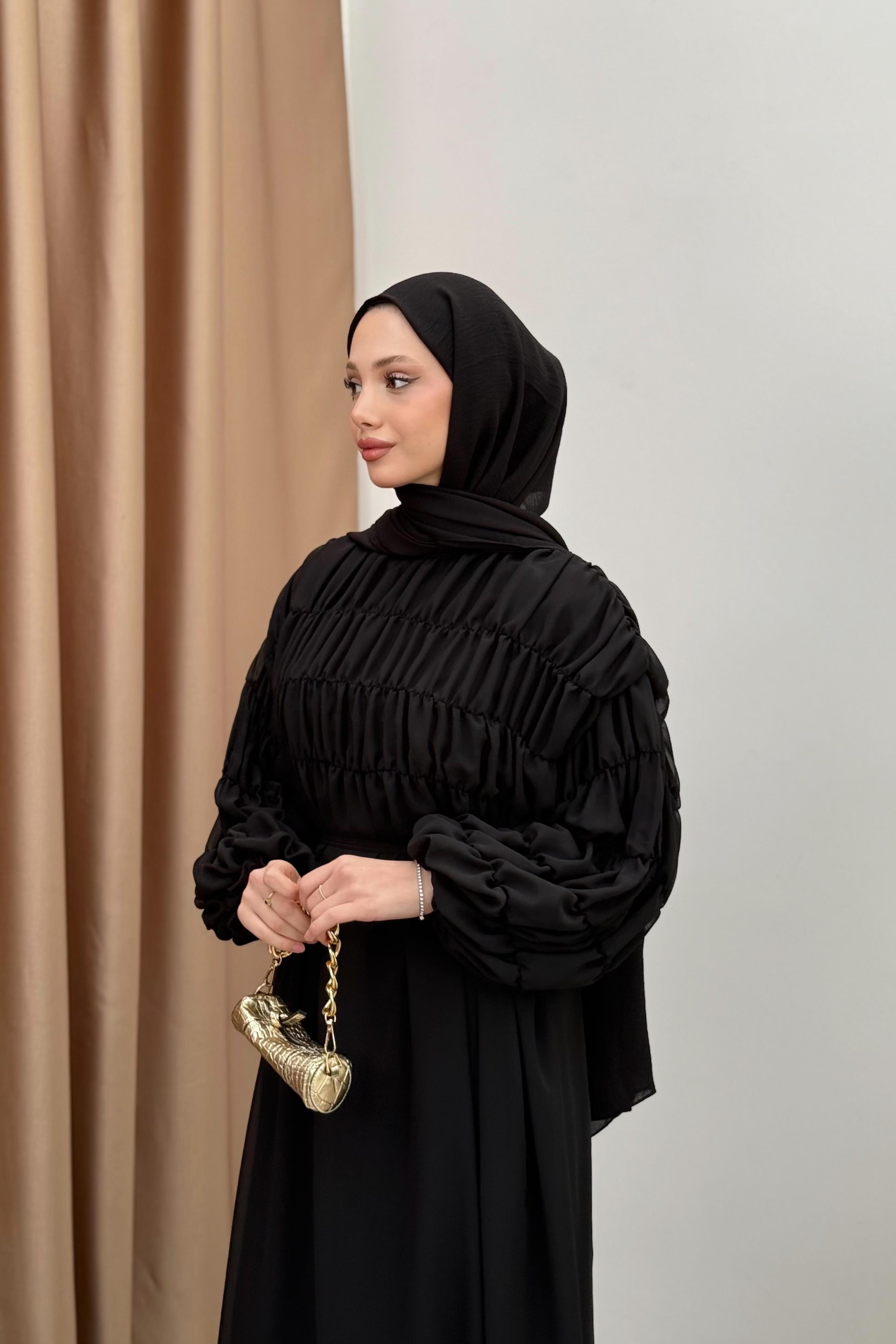 Laidee elbise -siyah - Vakronline