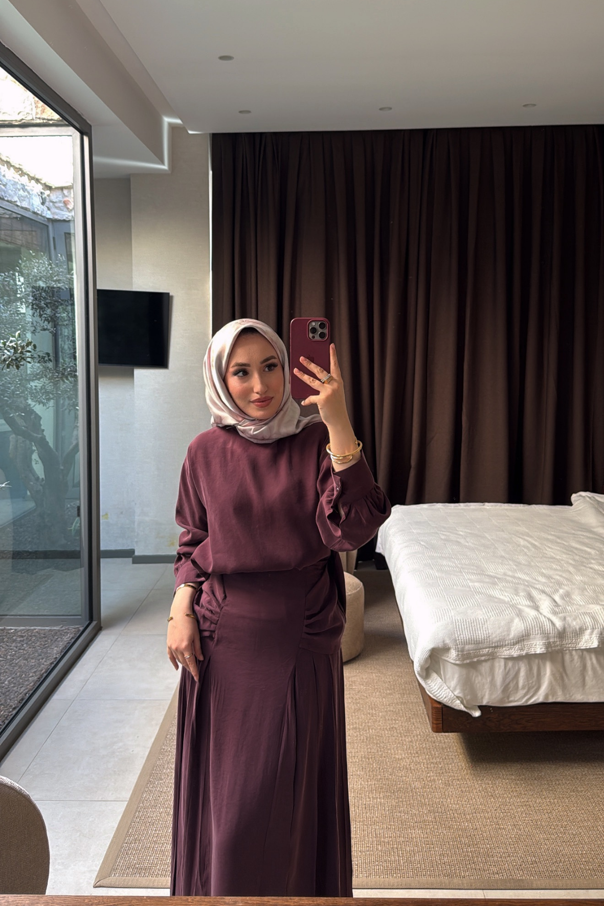 Glow Etekli Takım - Burgonya