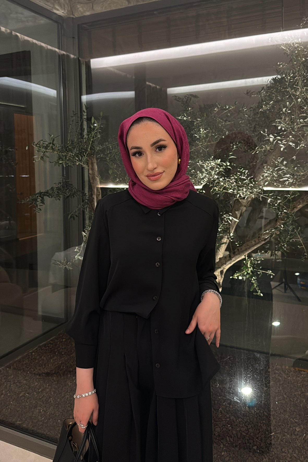 Godiva Pantolonlu Takım - Siyah