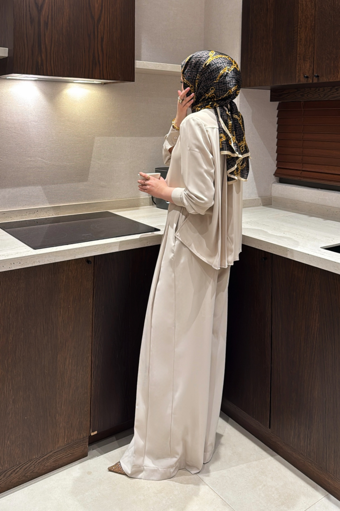 Godiva Pantolonlu Takım - Taş