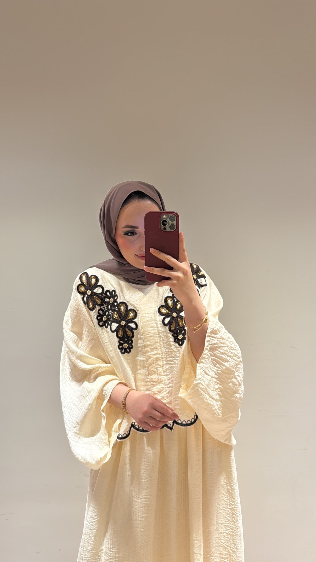 Kenna Etekli Takım - Bej 