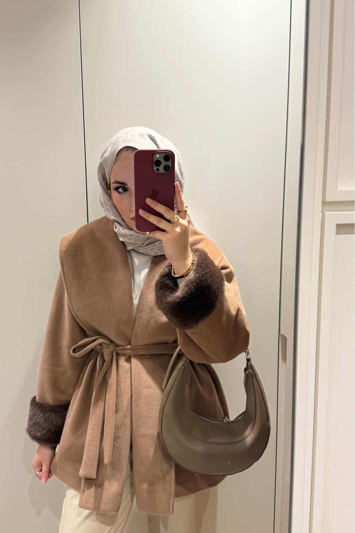 Kolları Tüylü Angora Kaban-Sütlü Kahve