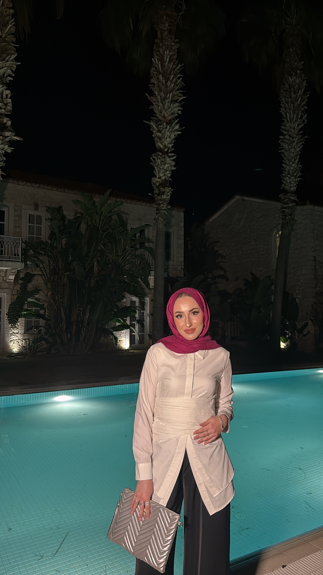 Korse Detaylı Tasarım Gömlek - Beyaz