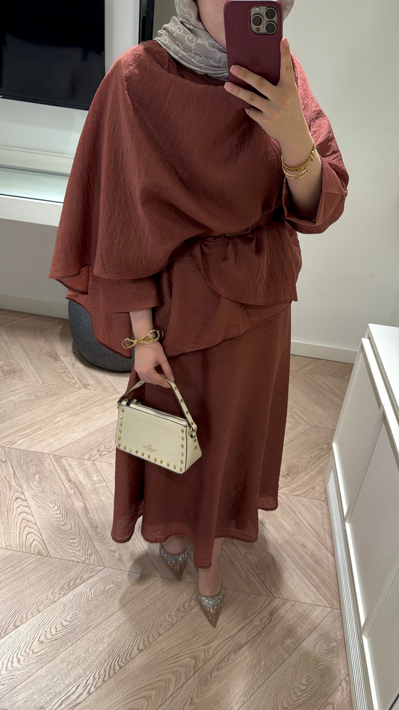 Leddy Kemerli Takım - Kiremit 