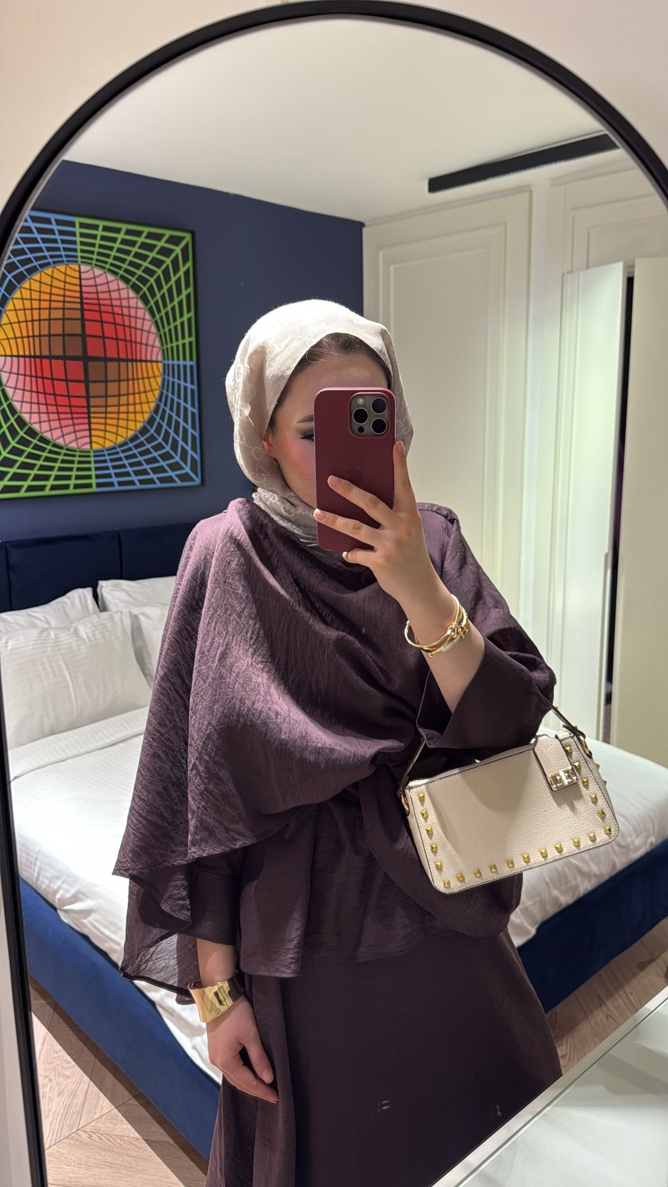 Leddy Kemerli Takım - Mürdüm