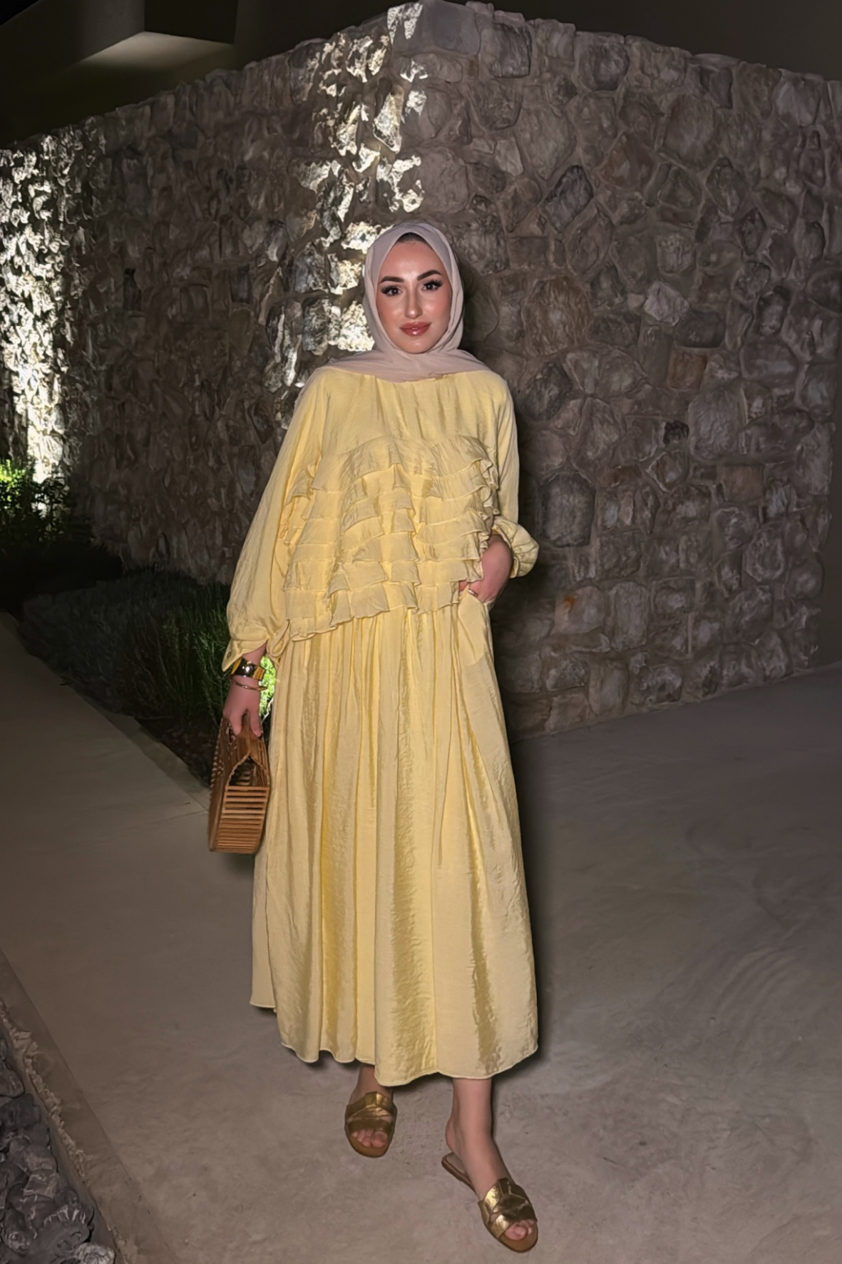 Lily Etekli Takım - Sarı