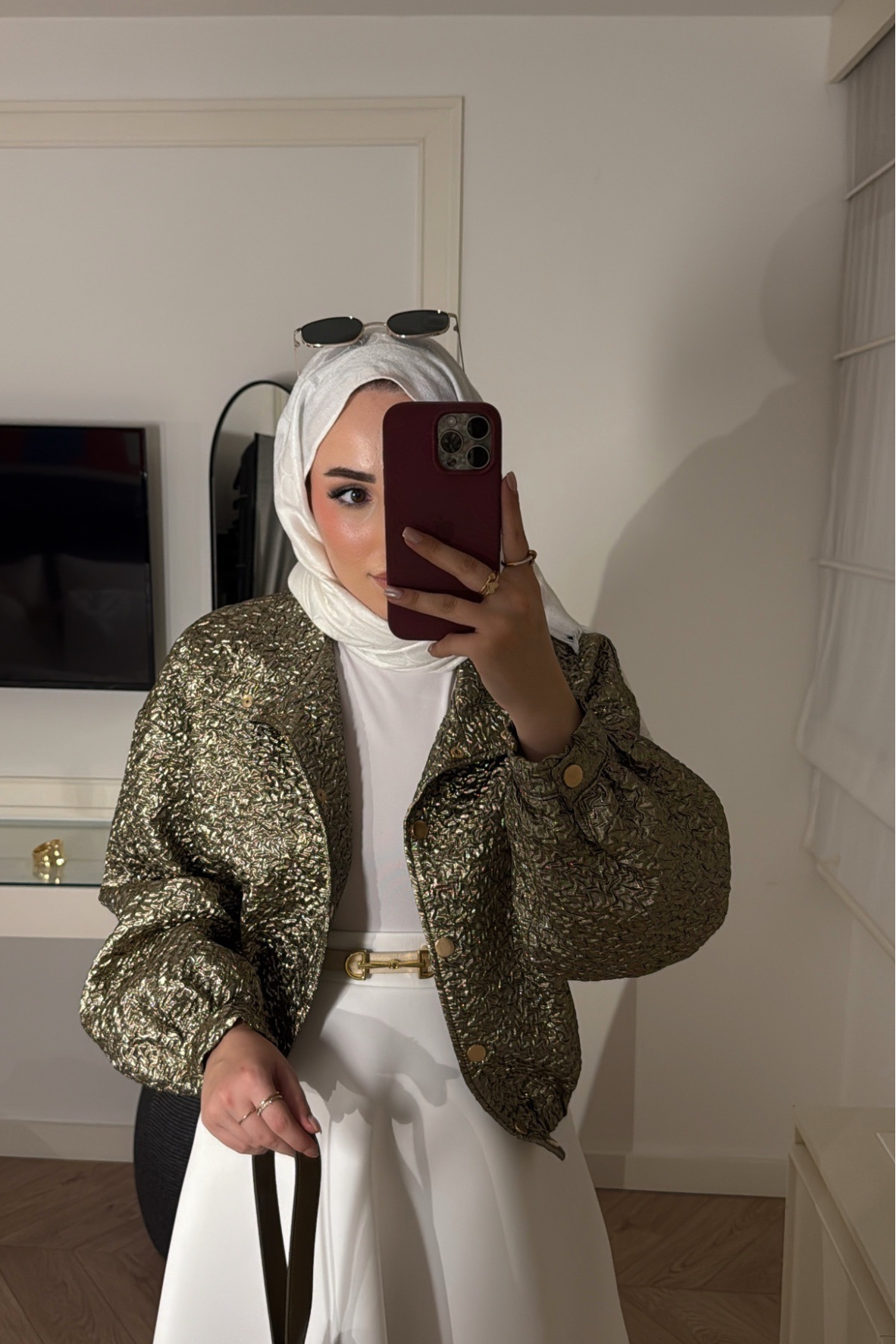 Lina Gold Ceket