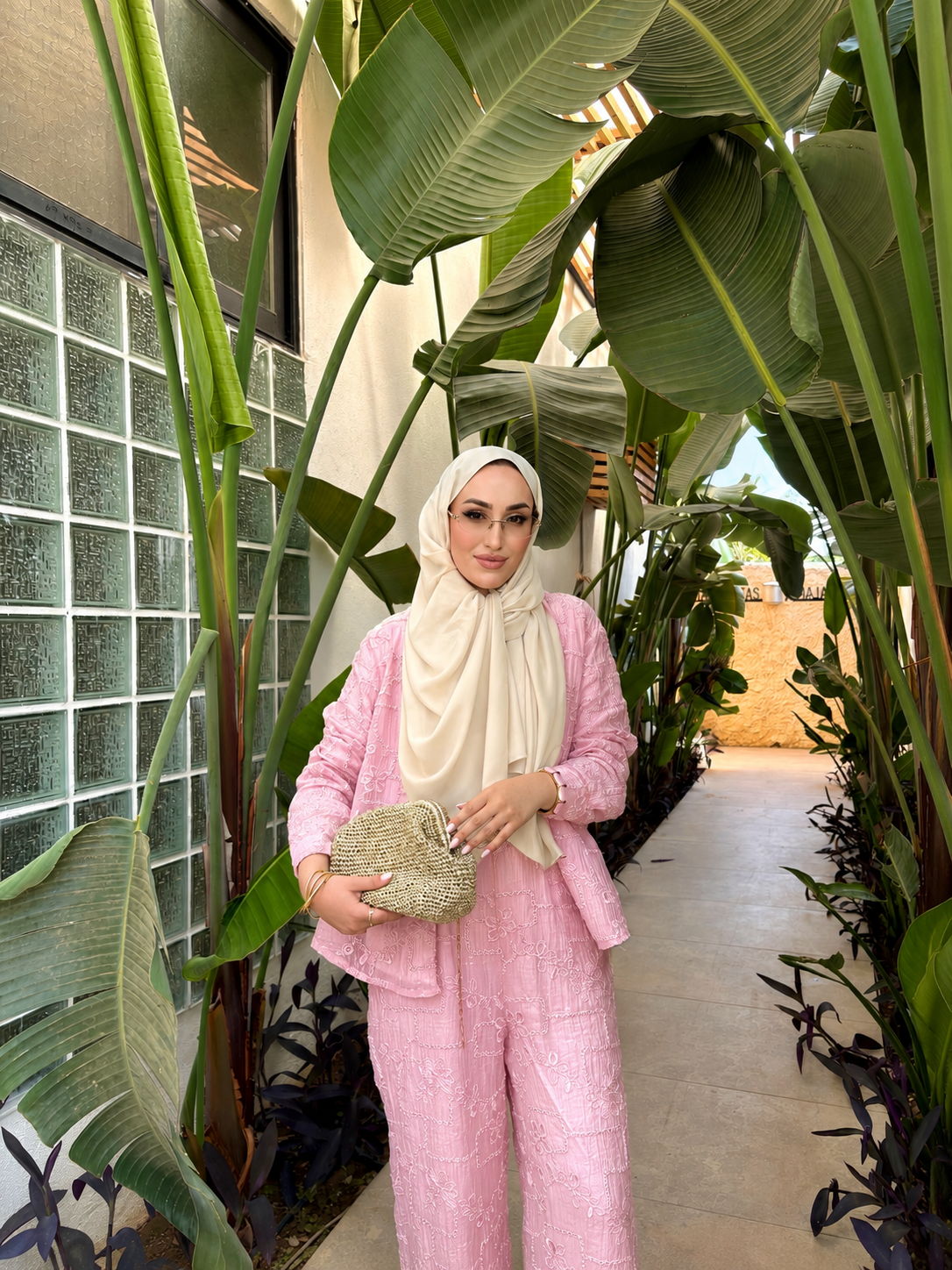 Lumera İthal Pantolonlu Takım  - Pembe 