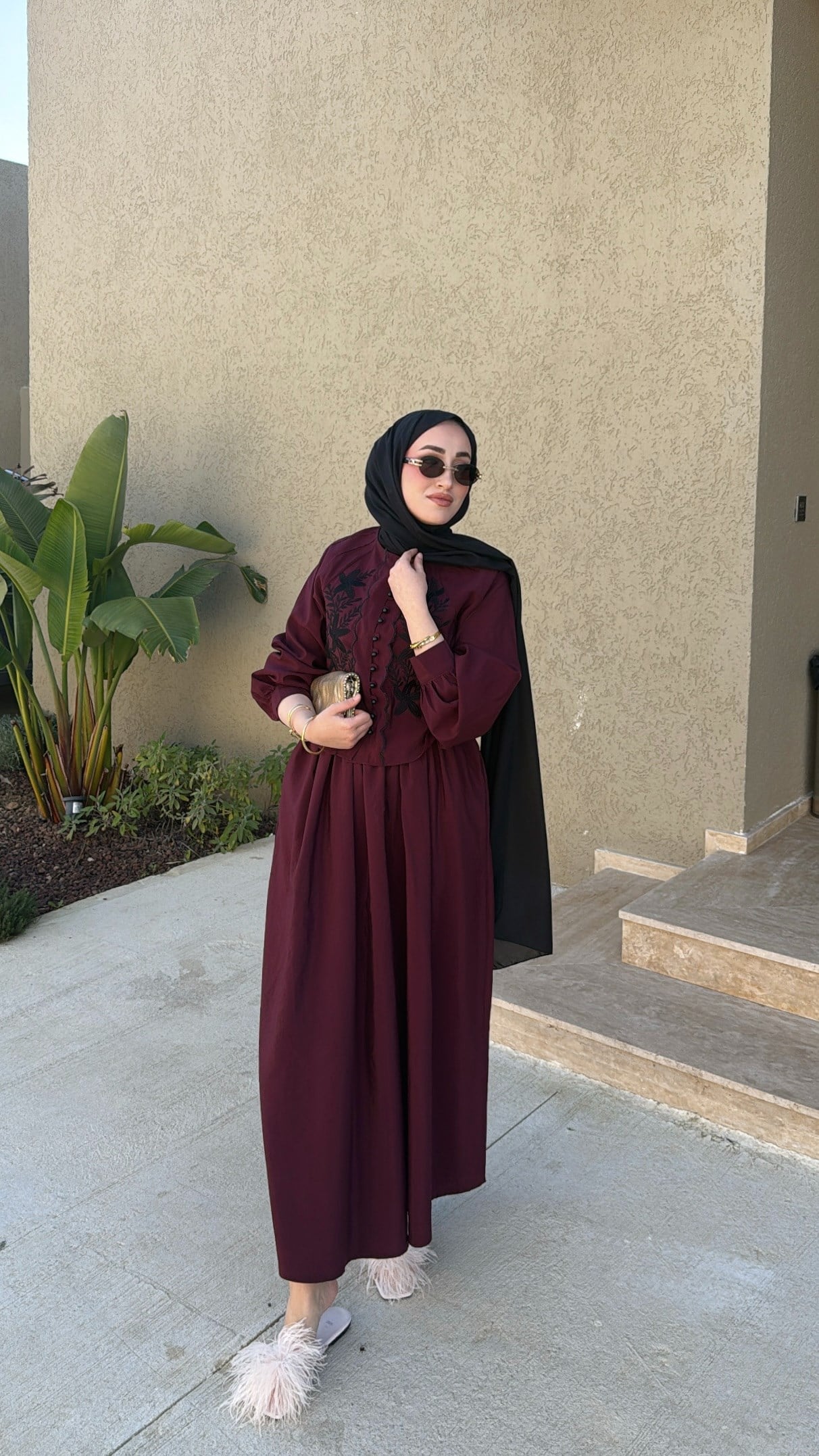 Mary Etekli Takım - Bordo