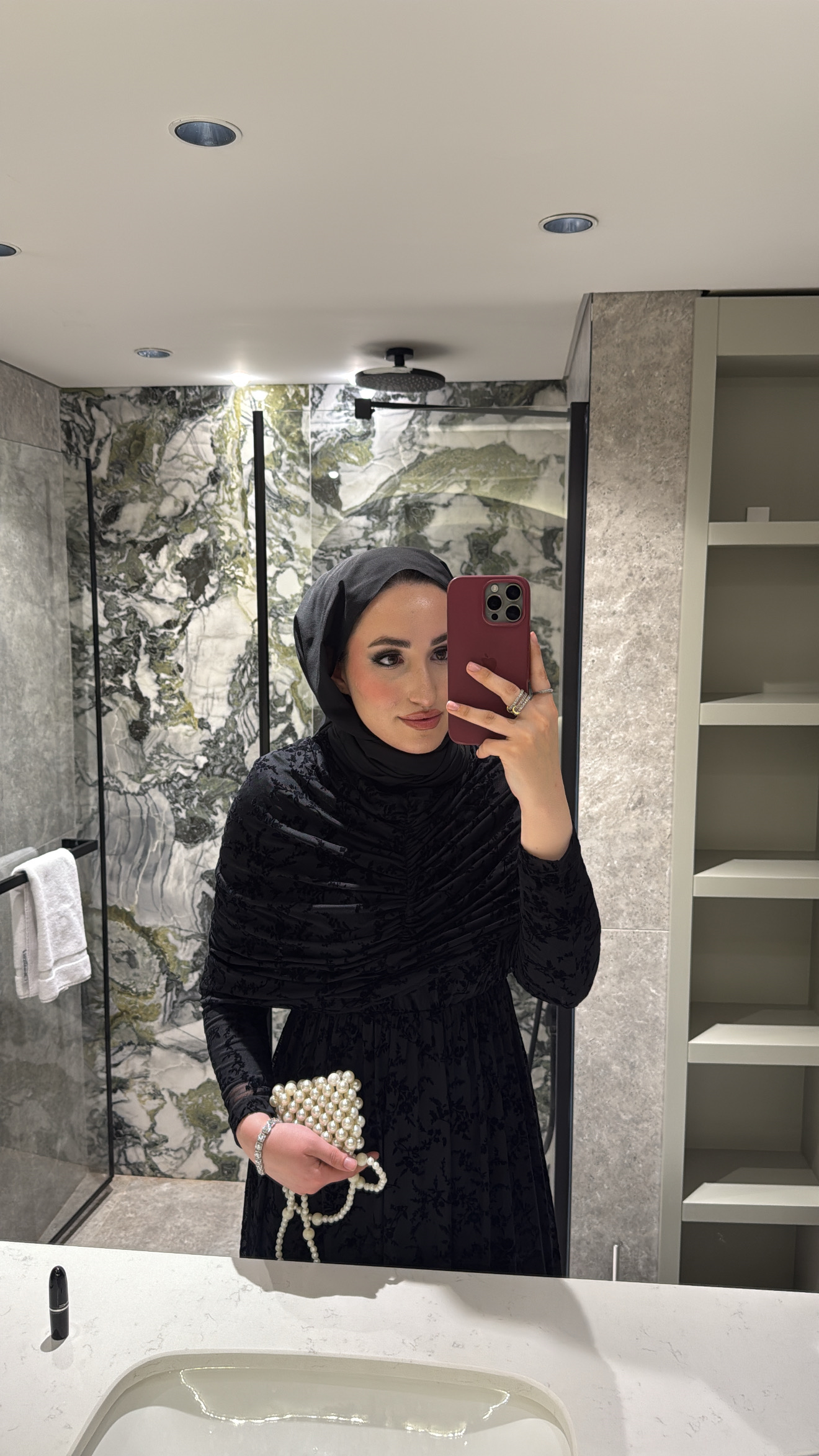 Mery elbise - Siyah