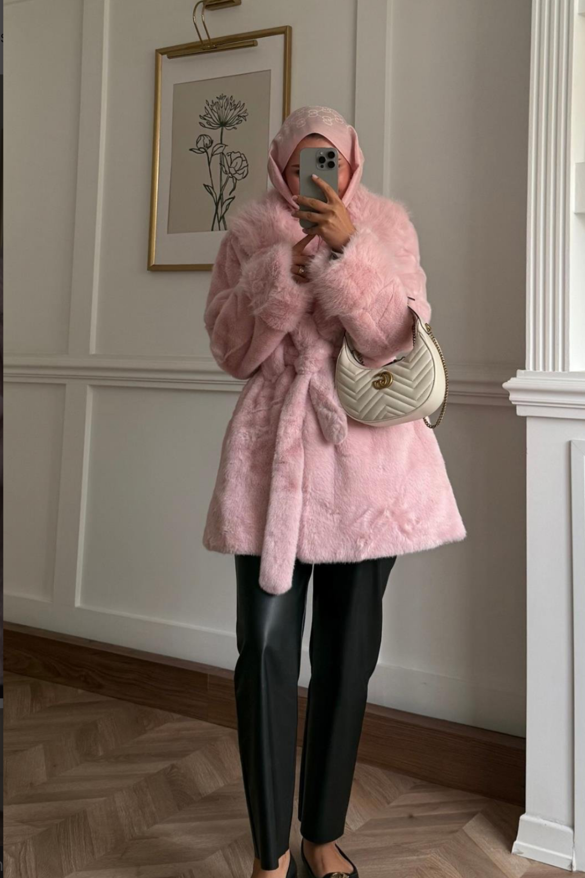 Orjinal Alpaka Kürk Pembe