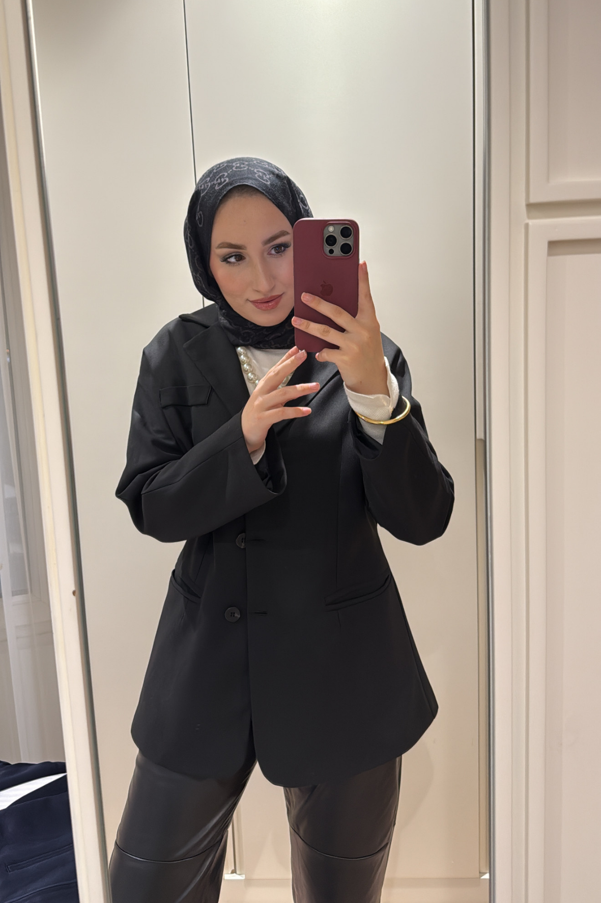 Reyna Viskon Ceket-Siyah