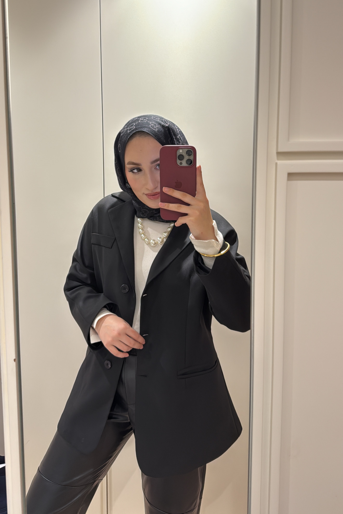Reyna Viskon Ceket-Siyah