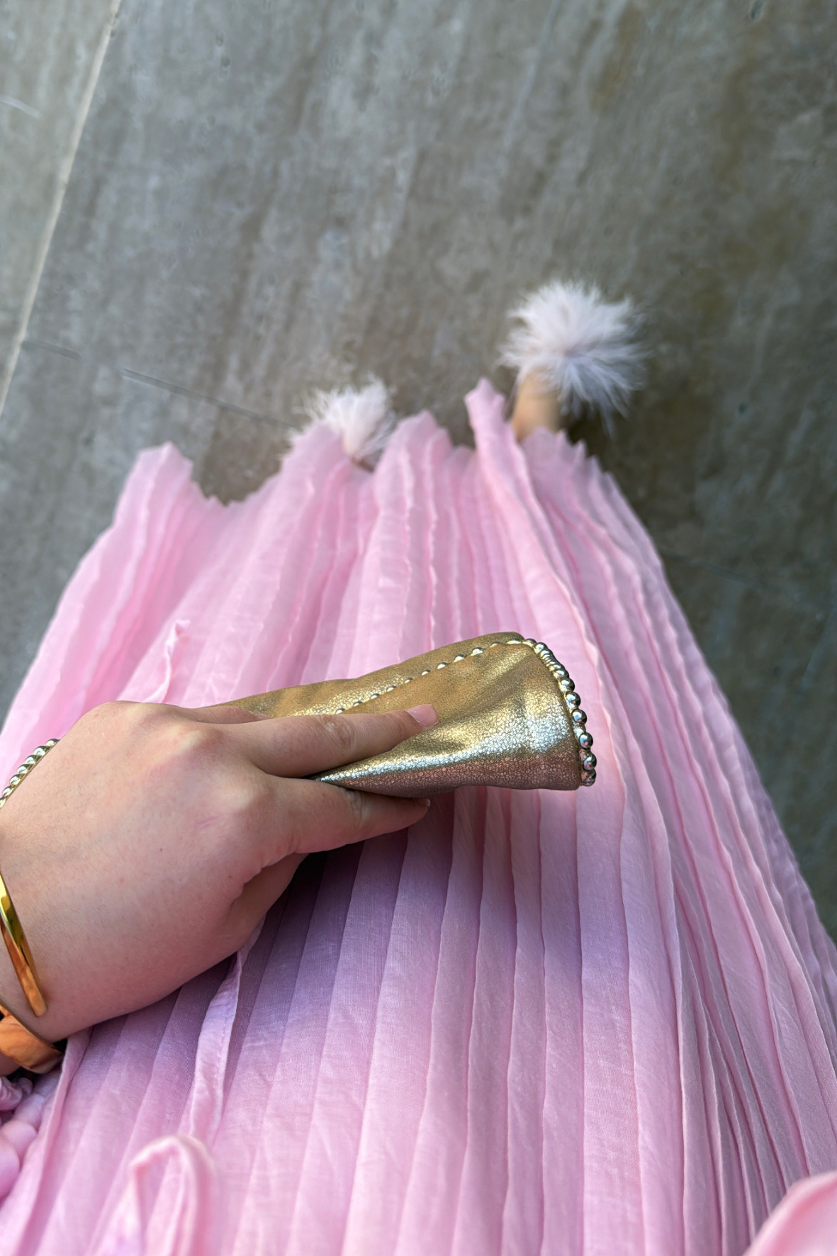 Swiss Elbise - Pembe 