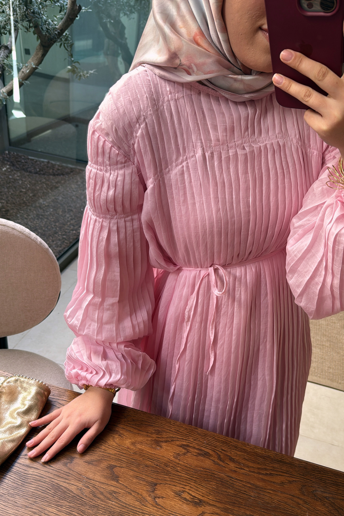 Swiss Elbise - Pembe 