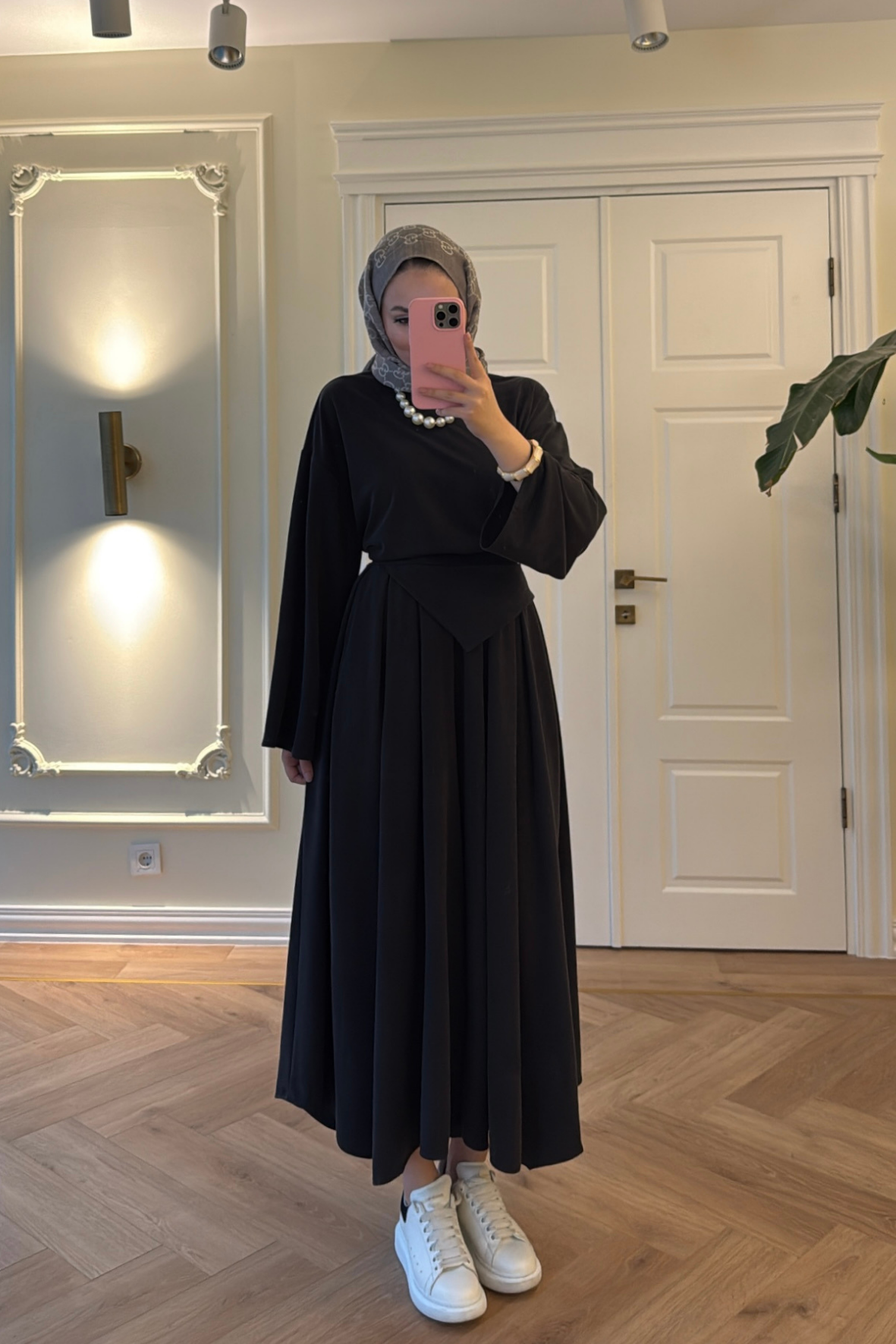 Valeria Pantolonlu Takım - Siyah-K 2426