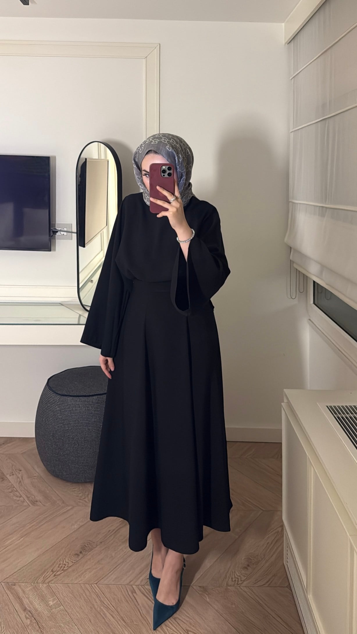 Volan Kol Stella Etekli Takım - Siyah