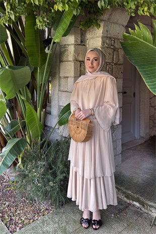  Adela Etekli Takım - Bej 