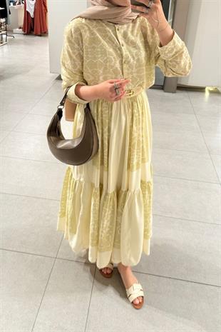 Diamond özel seri viskon takım-butter