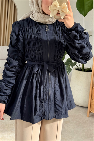 Aden büzgülü kap- lacivert - vakronline