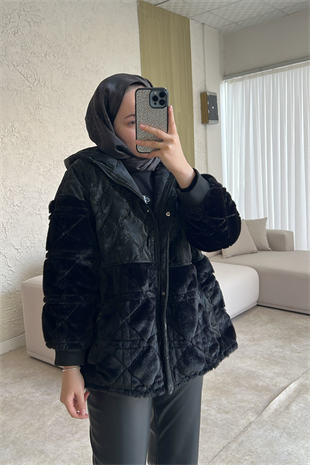 Twist angora mont siyah - vakronline