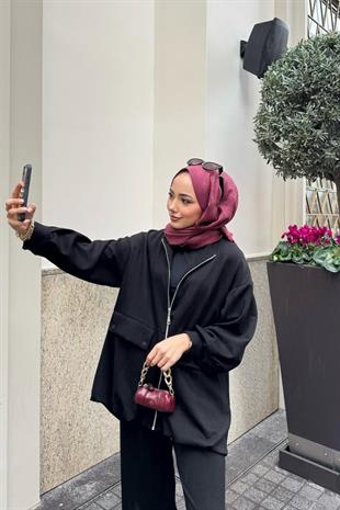 Balon model detaylı oys İkili takım-siyah - vakronline