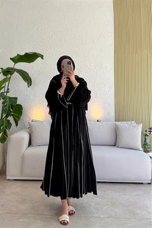 Rafael Caaz etekli takım-siyah - vakronline