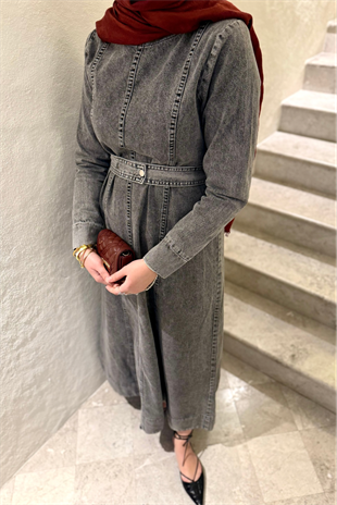 Barbie kot elbise-antrasit - vakronline