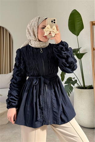 Aden büzgülü kap- lacivert - vakronline