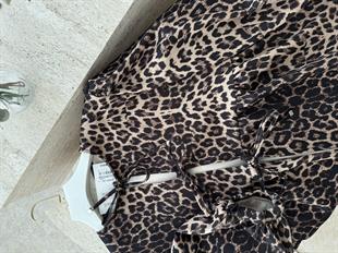Leopar pinterest ceket - vakronline