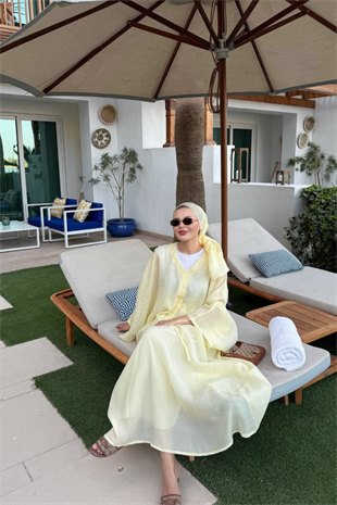 Asil etekli takım-sarı - vakronline