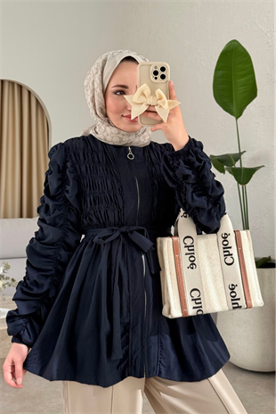 Aden büzgülü kap- lacivert - vakronline